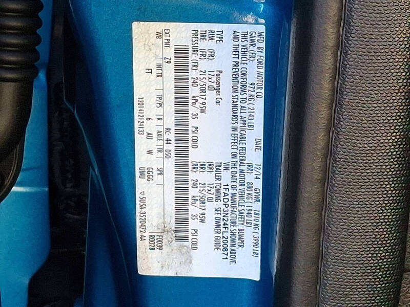 2015 Ford Focus Titanium