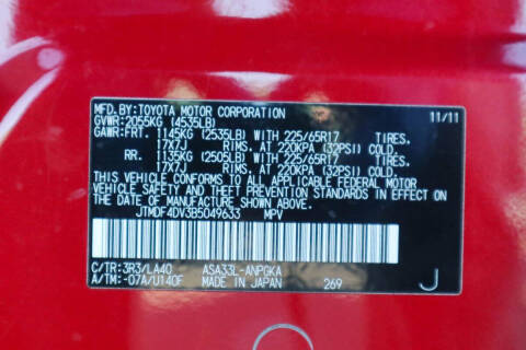 2011 Toyota RAV4 Limited