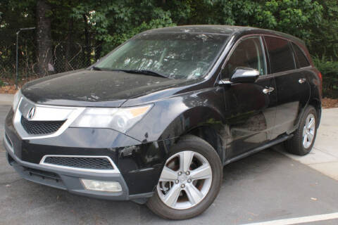 2011 Acura MDX for sale at Atlanta Unique Auto Sales in Norcross GA