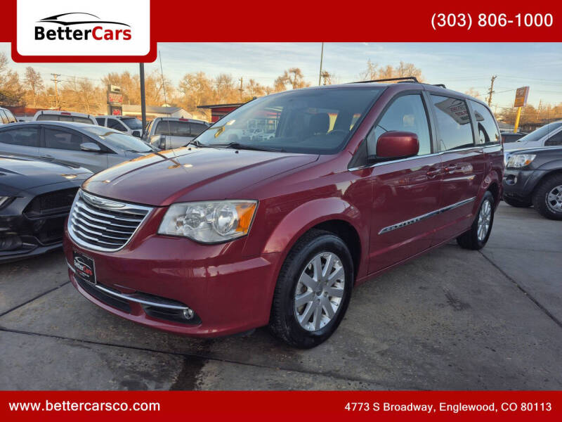 2014 Chrysler Town and Country for sale at Better Cars in Englewood CO