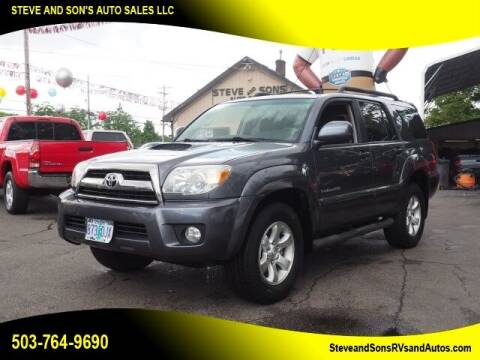 2007 Toyota 4Runner for sale at Steve & Sons Auto Sales in Happy Valley OR