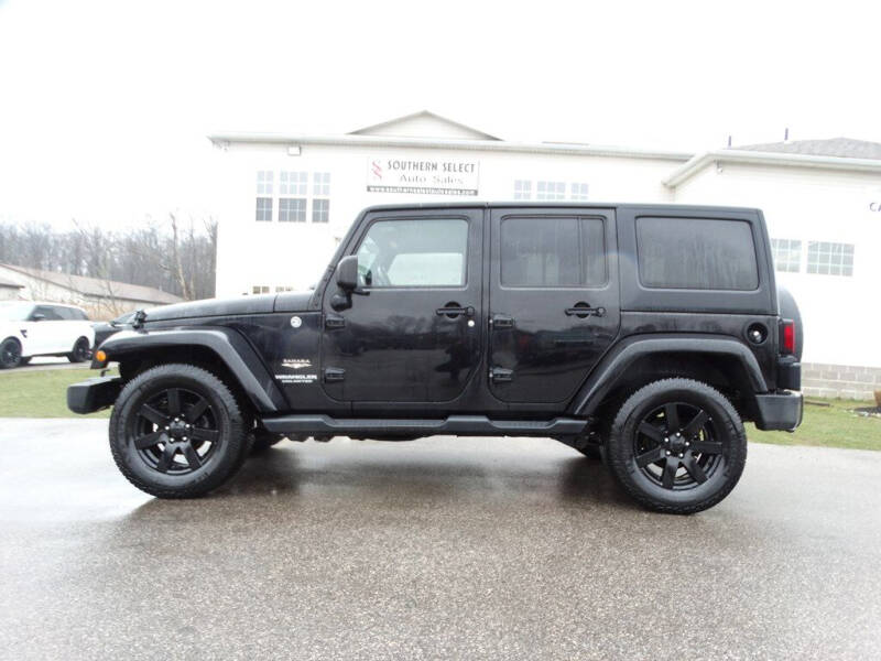 2012 Jeep Wrangler Unlimited for sale at SOUTHERN SELECT AUTO SALES in Medina OH