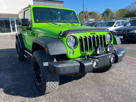 2014 Jeep Wrangler for sale at KAYALAR MOTORS in Houston TX