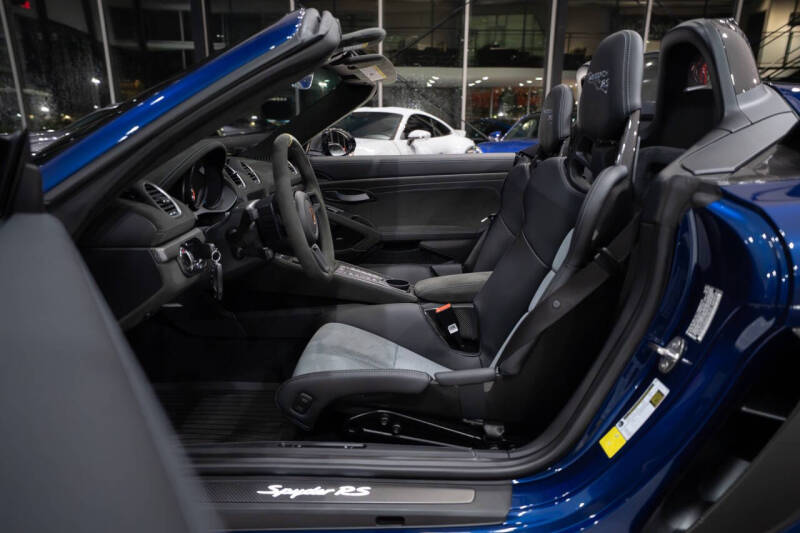2025 Porsche 718 Boxster Spyder RS