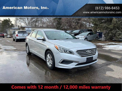 2015 Hyundai Sonata for sale at American Motors, Inc. in Farmington MN