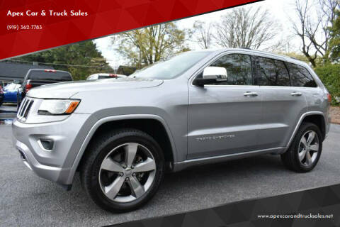 2015 Jeep Grand Cherokee for sale at Apex Car & Truck Sales in Apex NC
