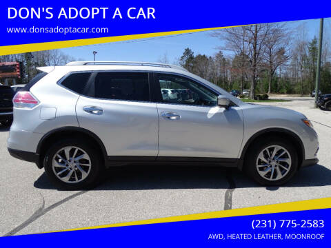 2015 Nissan Rogue for sale at DON'S ADOPT A CAR in Cadillac MI