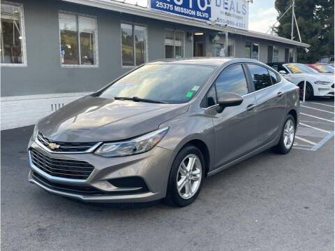 2017 Chevrolet Cruze for sale at AutoDeals in Daly City CA