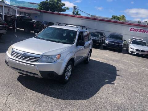 2009 Subaru Forester for sale at CARSTRADA in Hollywood FL