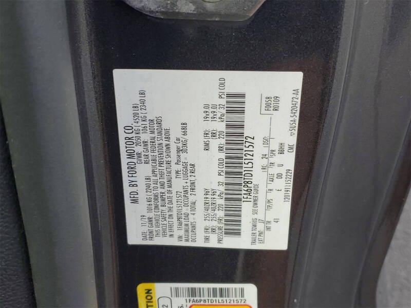 2020 Ford Mustang EcoBoost Premium