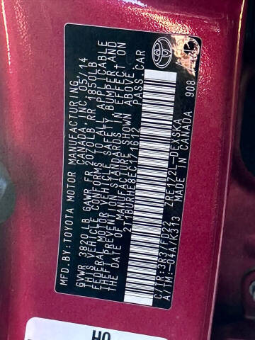 2014 Toyota Corolla S