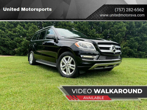 2015 Mercedes-Benz GL-Class for sale at United Motorsports in Virginia Beach VA