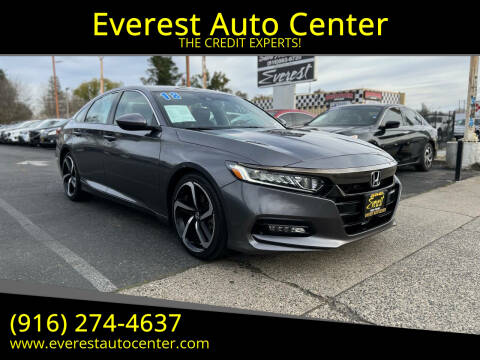 2018 Honda Accord for sale at Everest Auto Center in Sacramento CA