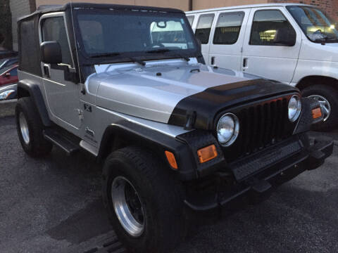 2003 Jeep Wrangler for sale at S & A Cars for Sale in Elmsford NY