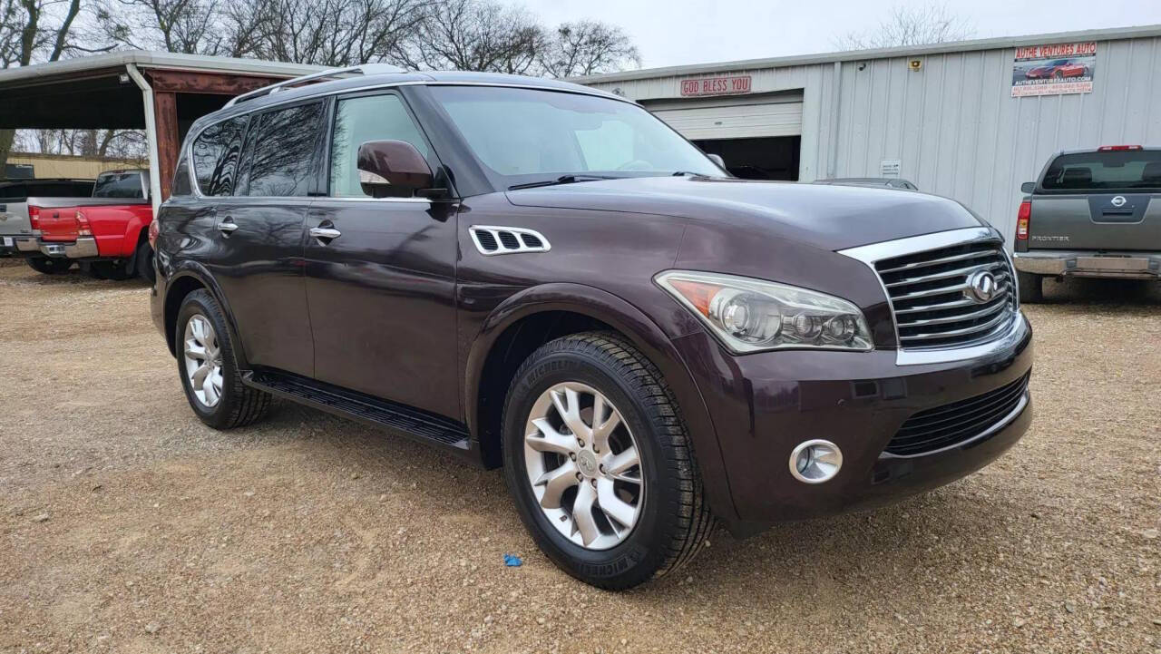 2011 INFINITI QX56 for sale at AUTHE VENTURES AUTO in Red Oak, TX