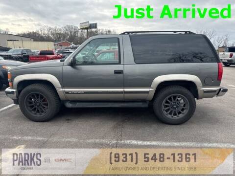 1999 Chevrolet Tahoe for sale at Parks Motor Sales in Columbia TN