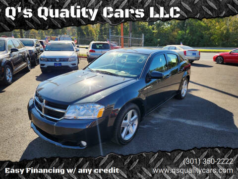 2010 Dodge Avenger for sale at Q's Quality Cars LLC in Capitol Heights MD