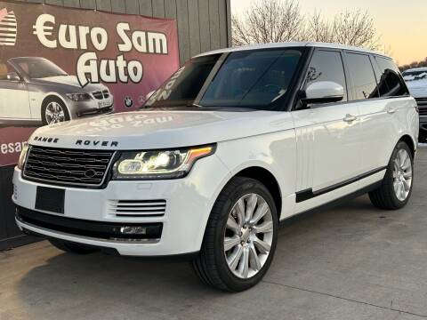 2014 Land Rover Range Rover for sale at Euro Auto in Overland Park KS
