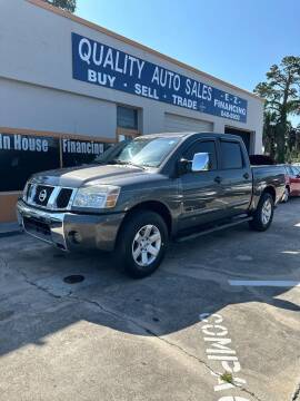 2007 Nissan Titan for sale at QUALITY AUTO SALES OF FLORIDA in New Port Richey FL