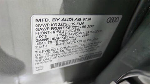 2024 Audi Q3 quattro S line Prem Plus 45 TFSI