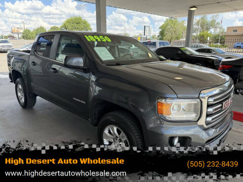 2016 GMC Canyon