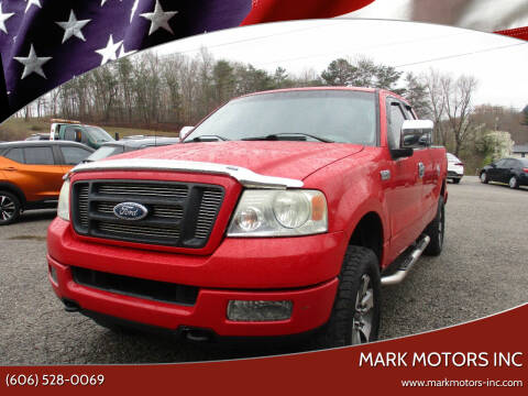 2004 Ford F-150 for sale at Mark Motors Inc in Gray KY
