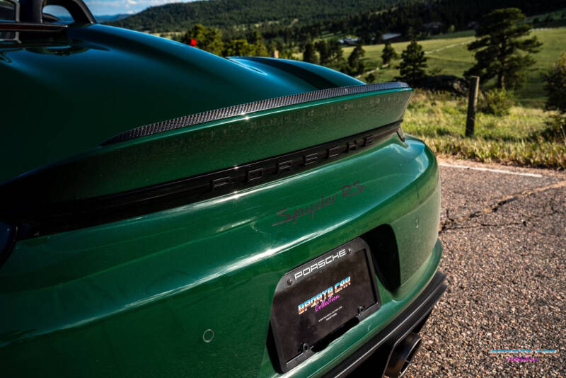 2025 Porsche 718 Boxster Spyder RS