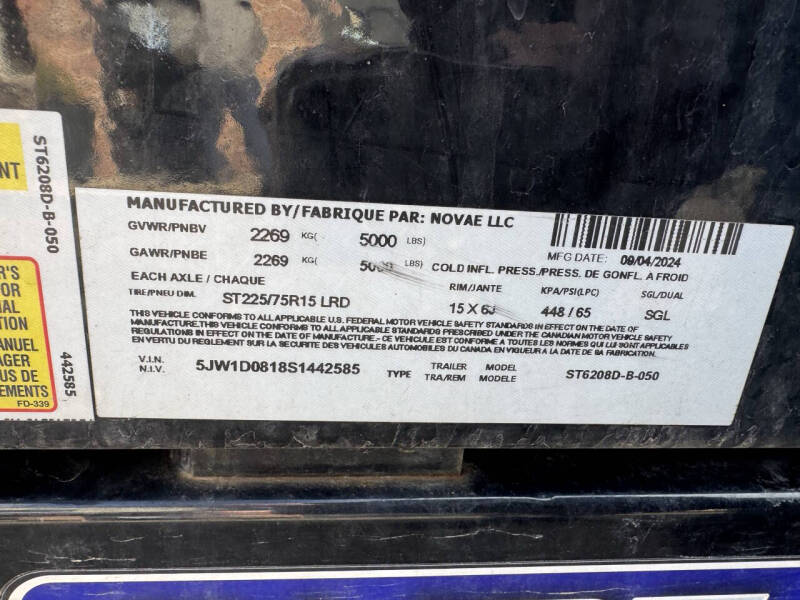 2025 Sure-Trac Dump Trailer