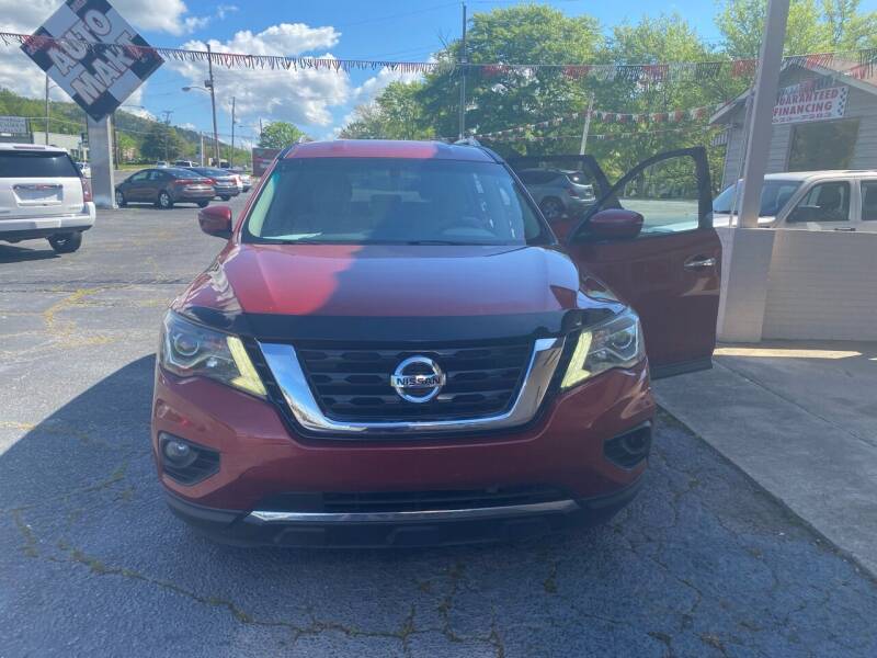 2017 Nissan Pathfinder for sale at Howard Johnson's  Auto Mart, Inc. in Hot Springs AR