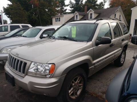 2004 Jeep Grand Cherokee for sale at E & K Automotive in Derry NH