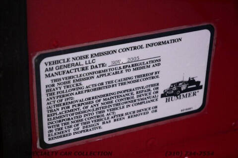 2006 HUMMER H1 Alpha Wagon