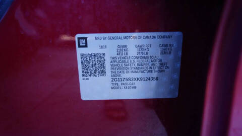 2019 Chevrolet Impala LT