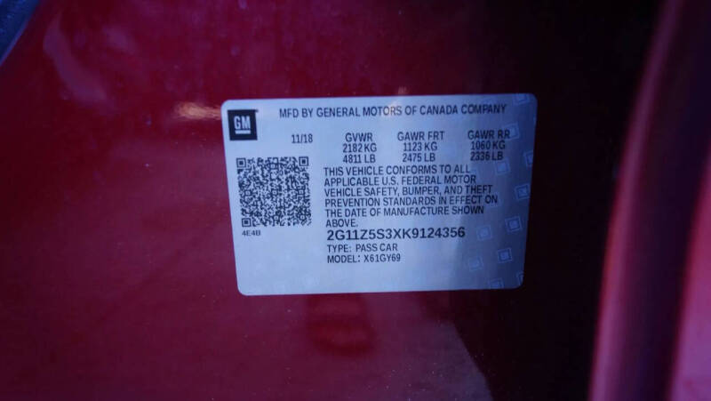 2019 Chevrolet Impala LT