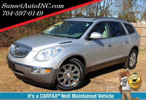 2012 Buick Enclave for sale at Sunset Auto in Charlotte NC