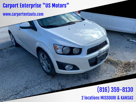 2015 Chevrolet Sonic for sale at Carport Enterprise "US Motors" - Kansas in Kansas City KS