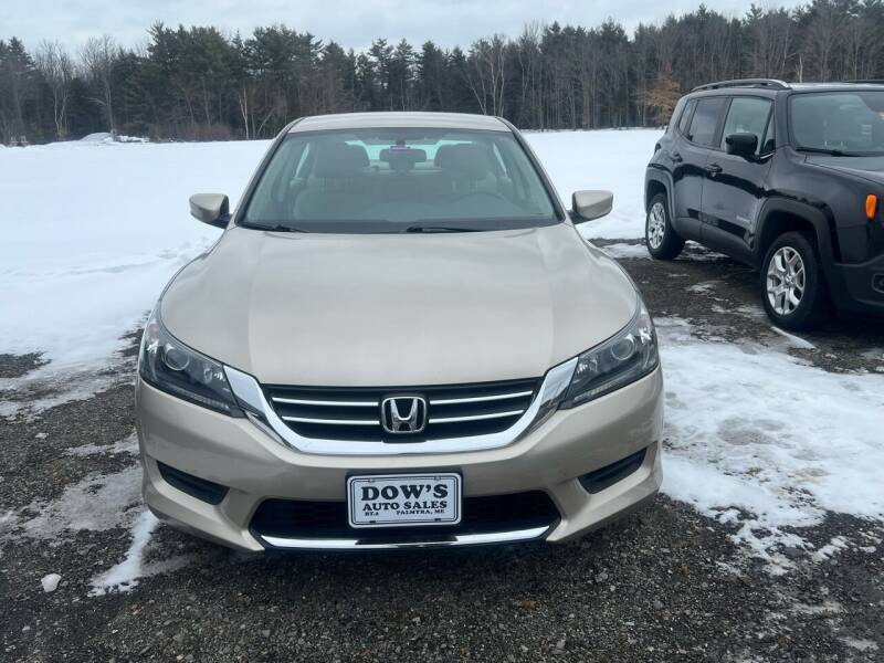 2015 Honda Accord for sale at DOW'S AUTO SALES in Palmyra ME