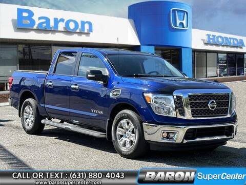 2017 Nissan Titan for sale at Baron Super Center in Patchogue NY