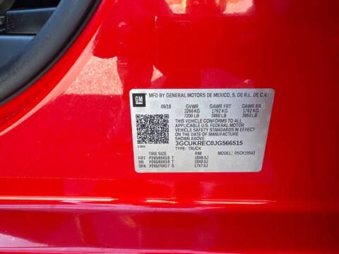 2018 Chevrolet Silverado 1500