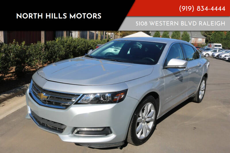 2019 Chevrolet Impala for sale at NORTH HILLS MOTORS in Raleigh NC
