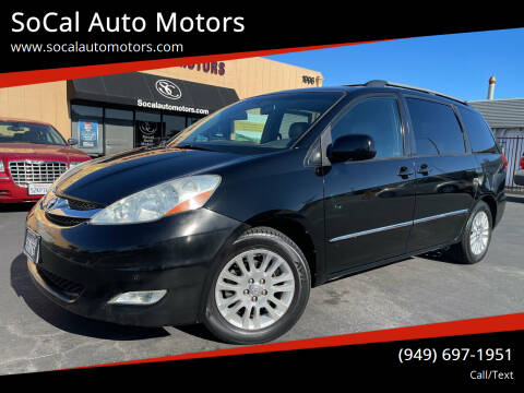 2008 Toyota Sienna for sale at SoCal Auto Motors in Costa Mesa CA