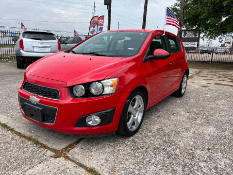 2015 Chevrolet Sonic for sale at Texan Direct Auto Group in Houston TX