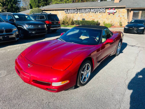 2002 Chevrolet Corvette for sale at Classic Luxury Motors in Buford GA