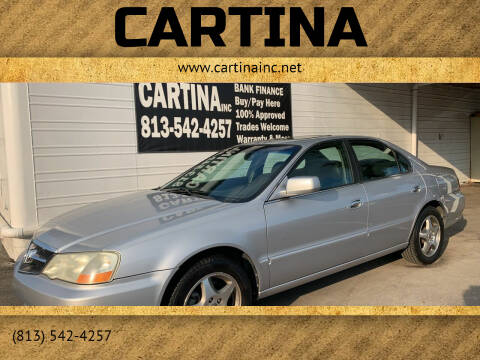 2002 Acura TL for sale at Cartina in Tampa FL