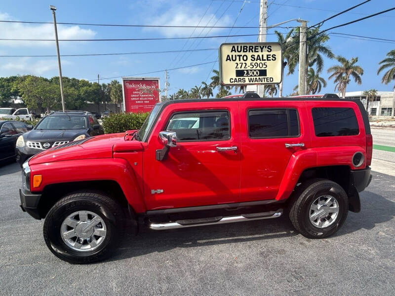 2007 HUMMER H3 for sale at Aubrey's Auto Sales in Delray Beach FL