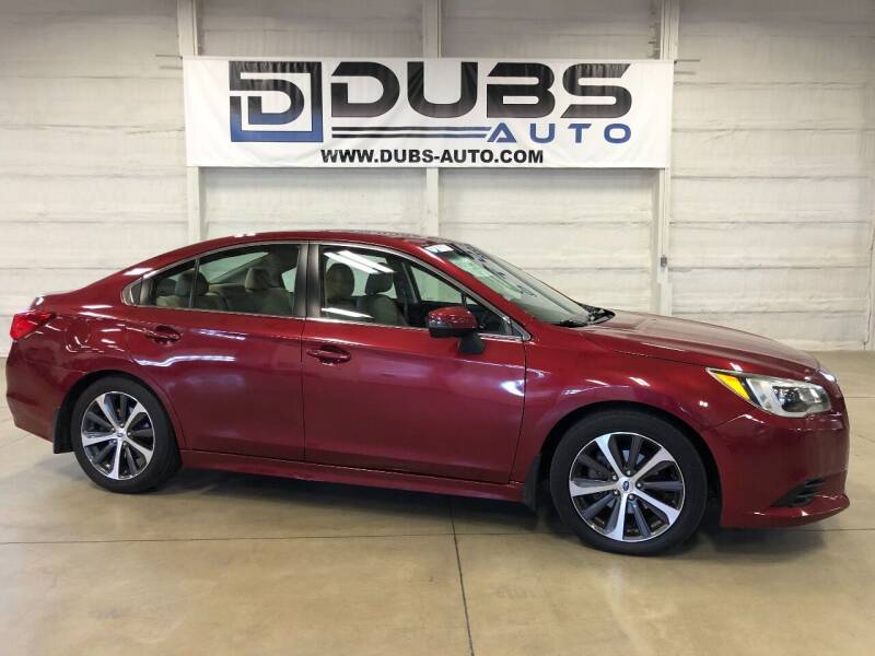 2015 Subaru Legacy for sale at DUBS AUTO LLC in Clearfield UT