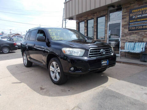 2008 Toyota Highlander for sale at Preferred Motor Cars of New Jersey in Keyport NJ