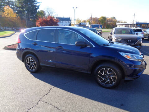 2016 Honda CR-V for sale at BETTER BUYS AUTO INC in East Windsor CT