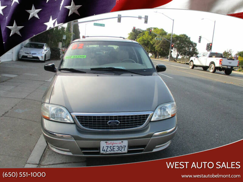 2002 Ford Windstar for sale at West Auto Sales in Belmont CA