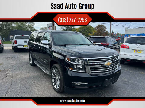 2015 Chevrolet Suburban for sale at Saad Auto Group in Dearborn Heights MI