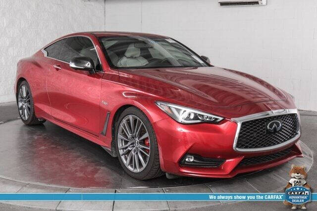 2017 Infiniti Q60 Red Sport 400